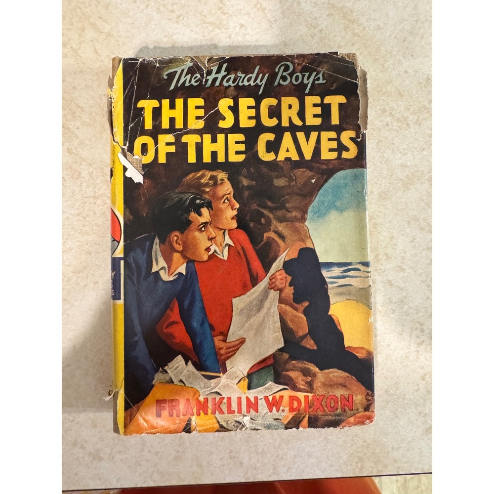 The Hardy Boys The Secret of the‎ Caves Grosset & Dunlap Vintage Mystery 1929